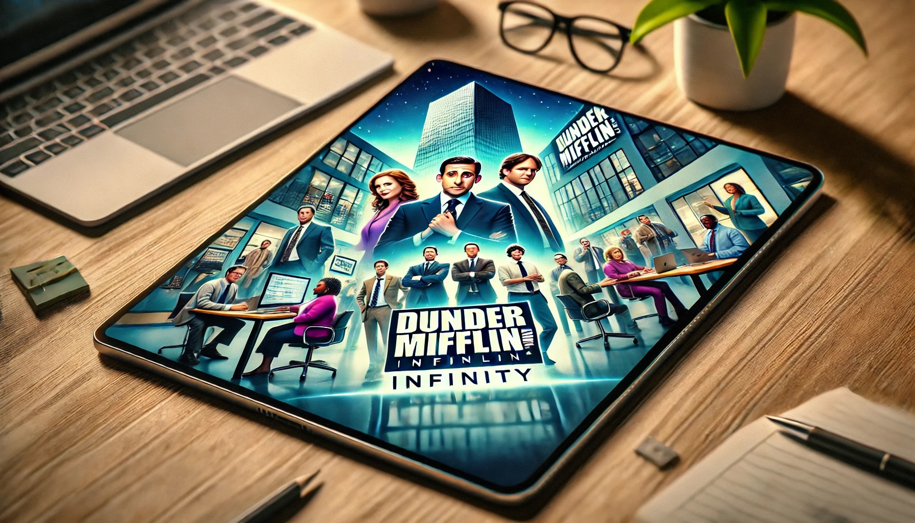 Premium paper samples displayed on a table